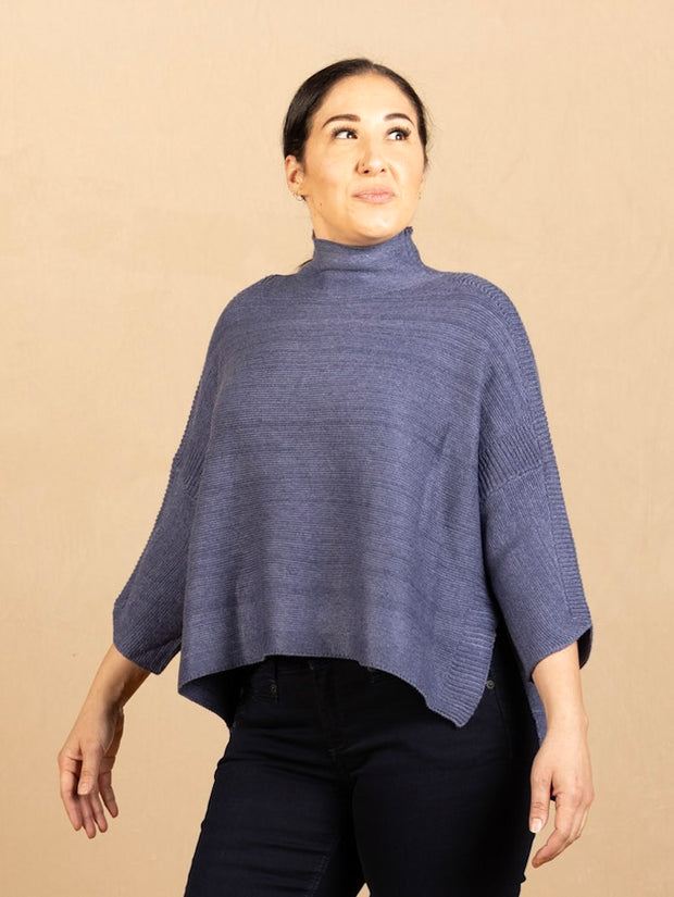 Boho Sweater Night Blue