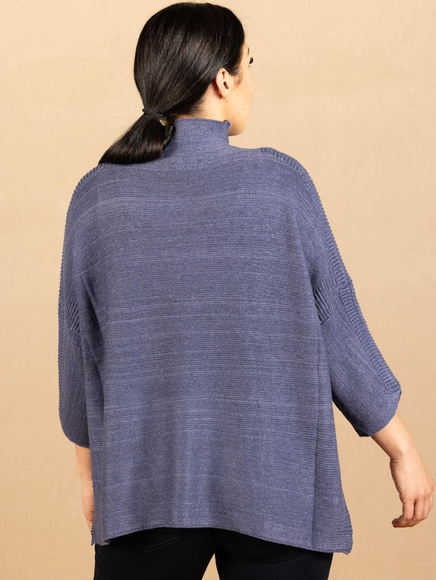 Boho Sweater Night Blue