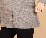 Stitch Sweater Gray