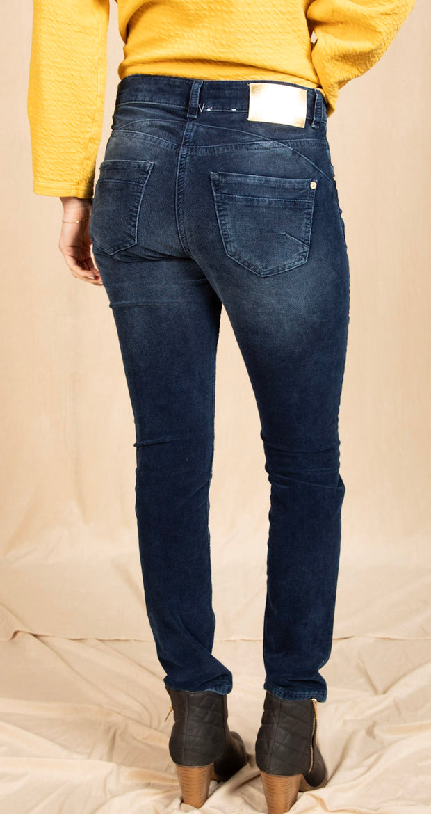 Slim Velvet Denim