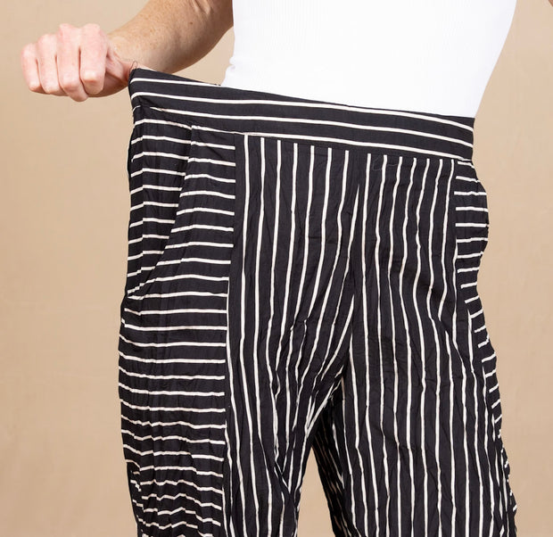 Crush Pant Black