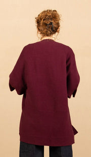 Miko Cardigan Dark Cherry