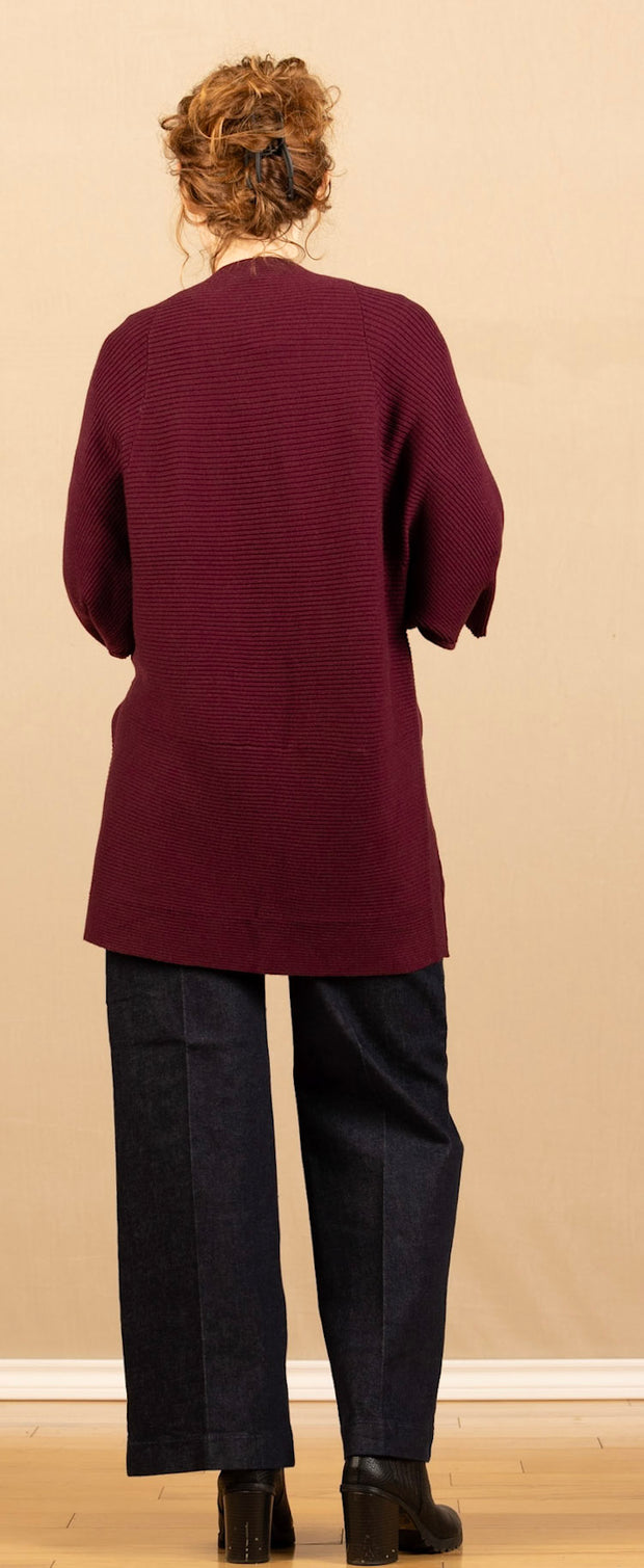 Miko Cardigan Dark Cherry