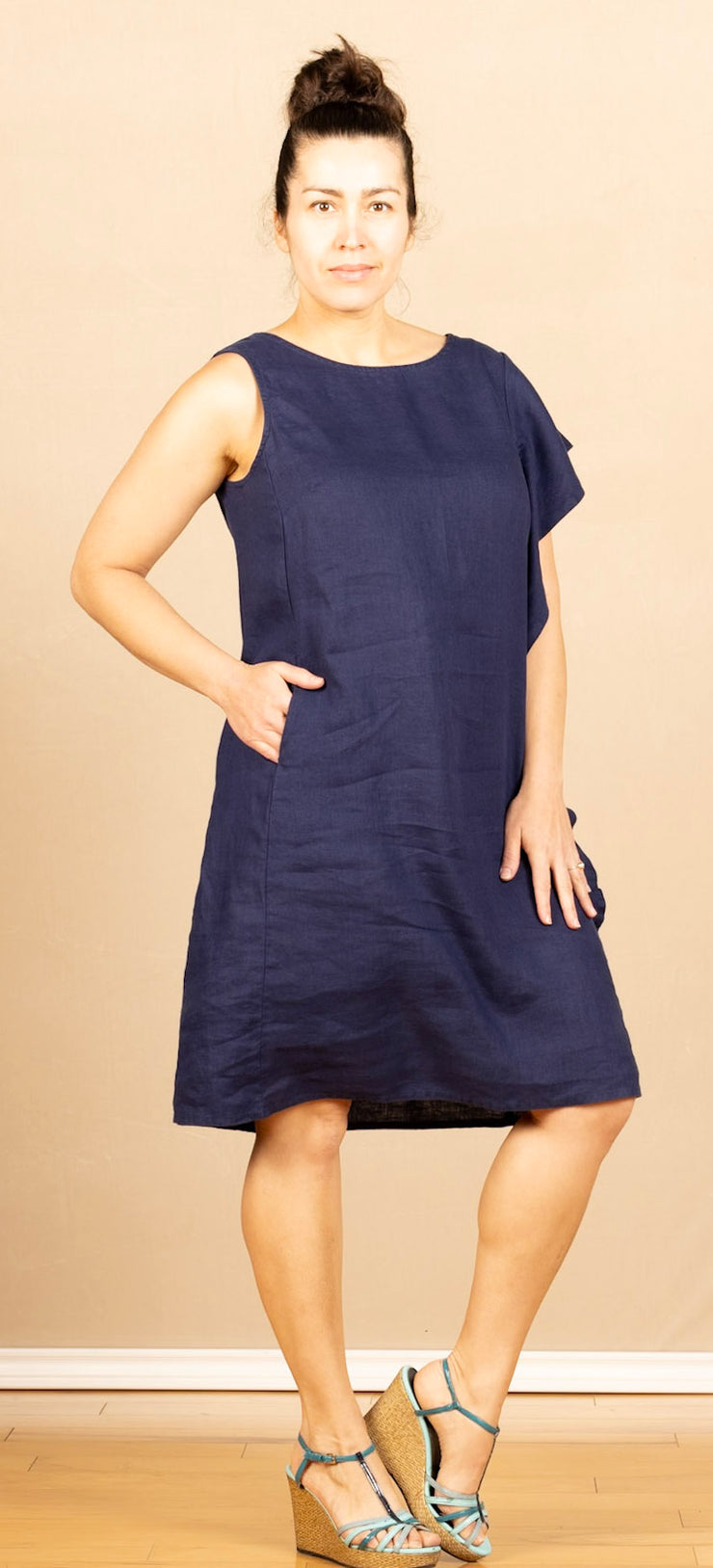 Social Dress Navy