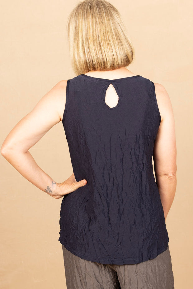 Crush Tank Navy