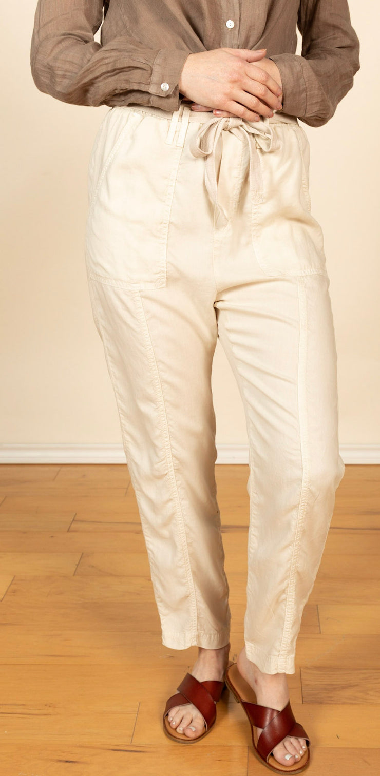 Seamed Belted Trouser