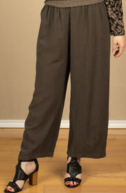 Cropped Dart Pant Saddle