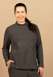 Cotton Pull Over Gray