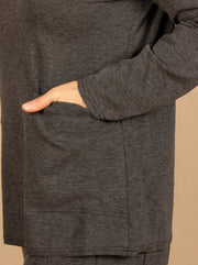 Cotton Pull Over Gray