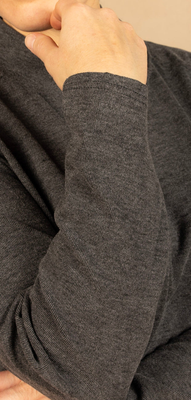 Cotton Pull Over Gray