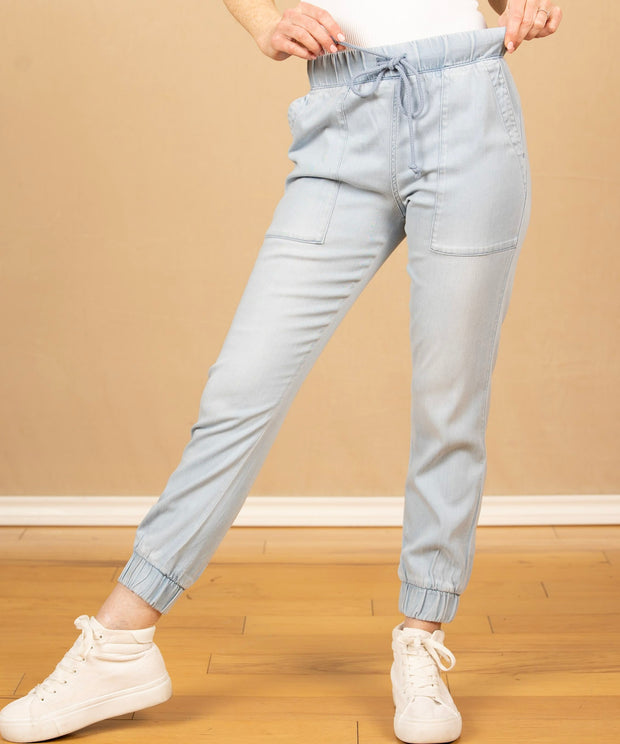 Chelsea Pocket Jogger Malibu Mist Wash