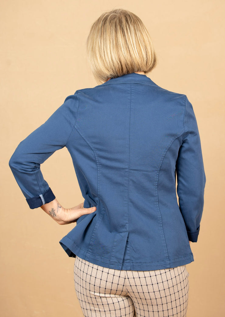 Fitted Blazer Goddess Blue