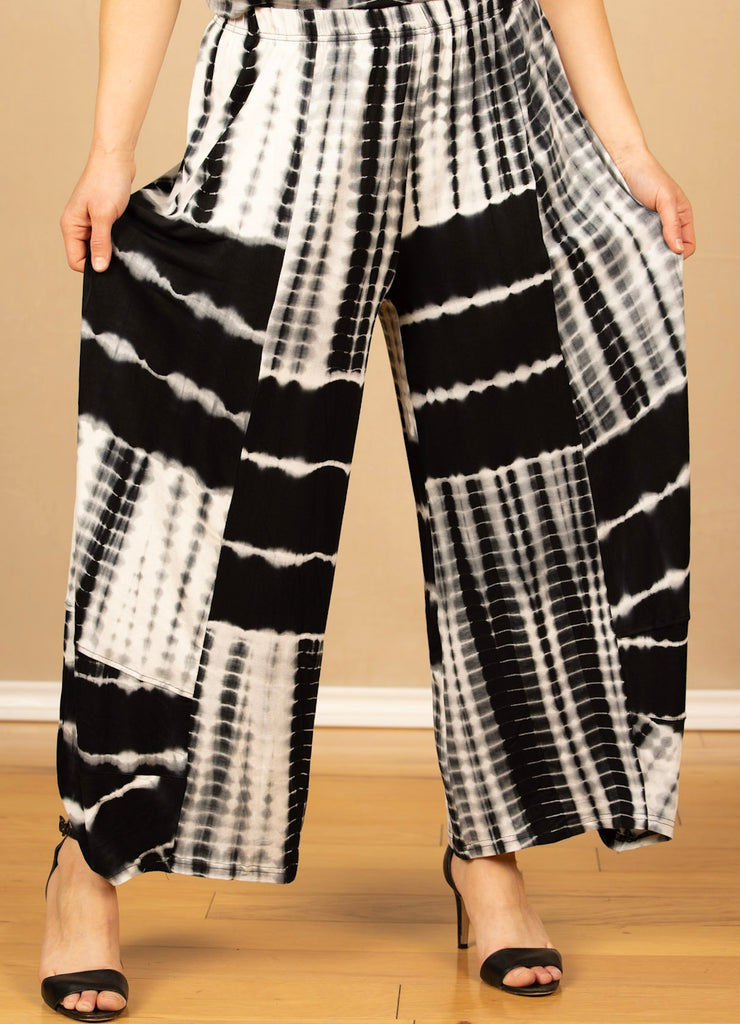 Mix Media Pants Shibori