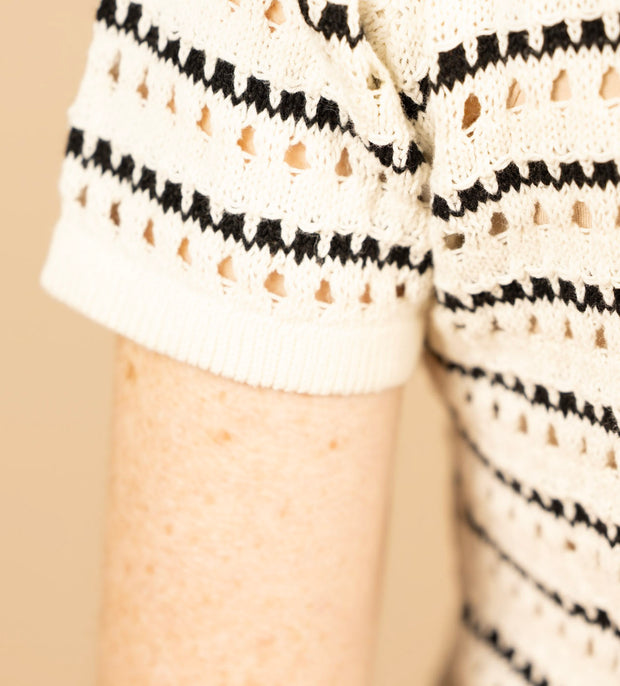 Collared Popover Sweater