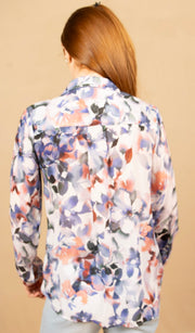 Clean Front Hipster Shirt Magnolia Bloom