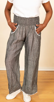 Lace Trim Pant