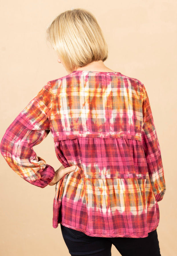 Noella Pull Plaid Clyde Bank