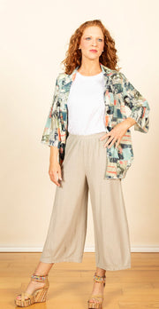 Darted Crop Pant
