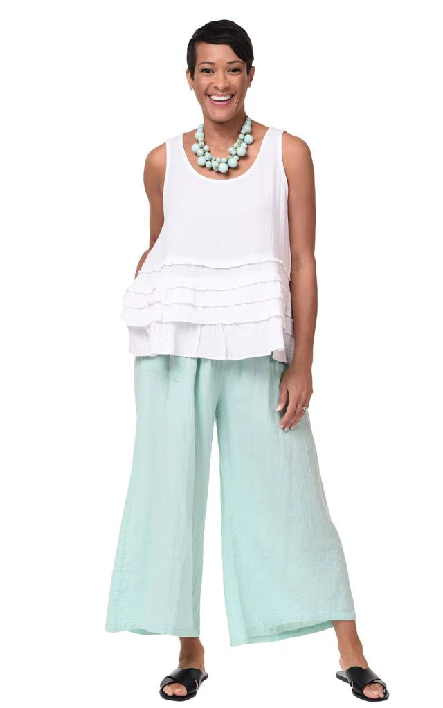 Palazzo Pant Aqua