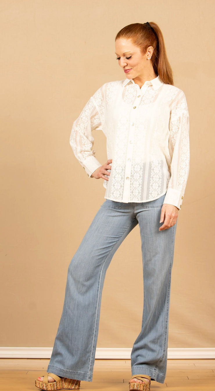 Oversized Clean Shirt Off White
