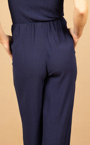 Clean Wide Leg Pant Navy Coast