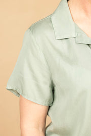 Short Sleeve Pullover Clean Sage