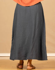 Cinch Skirt Slate