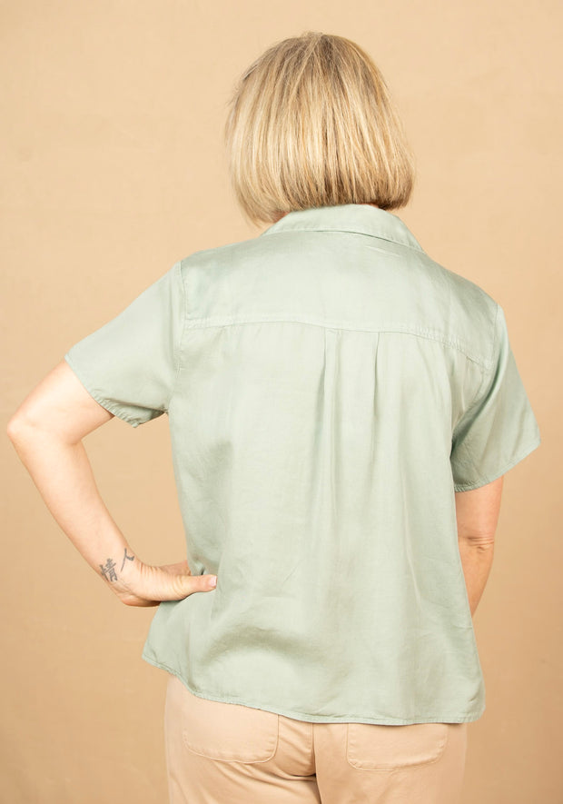 Short Sleeve Pullover Clean Sage