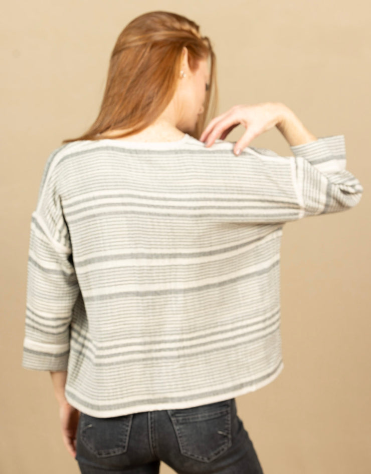 Beccato Top Fog Print