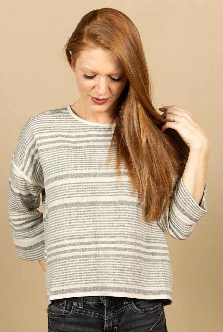 Beccato Top Fog Print