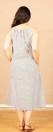 Bridgit Dress Murphy Stripe