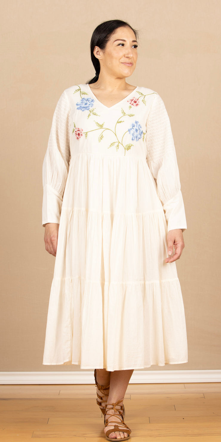 Ophelia Dress Ivory