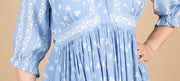 Flower Pot Dress Blue