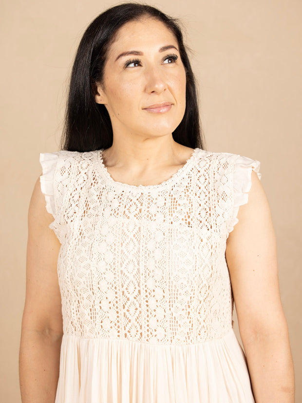 Poetry Dress Ecru