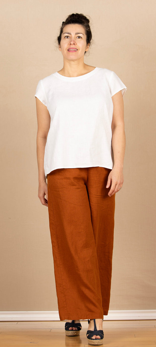 Tuck Back Tee White