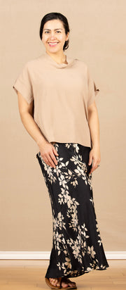 Airflow Mock Neck Khaki
