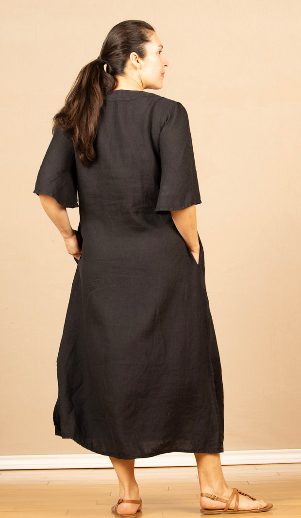 Caftan Dress Black