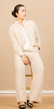 Wide Leg Pant Moroccan Sand