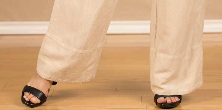 Wide Leg Pant Moroccan Sand