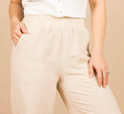 Wide Leg Pant Moroccan Sand