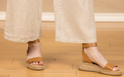 Flat Front Crop Natural