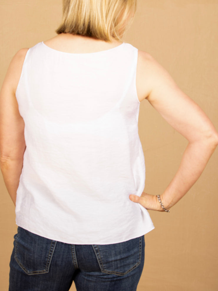 Layering Tank White