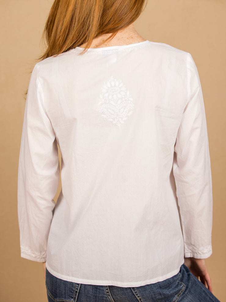 Chloe Blouse White