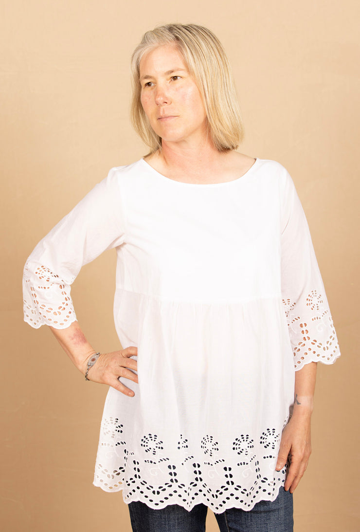 Favorite Things Tunic White