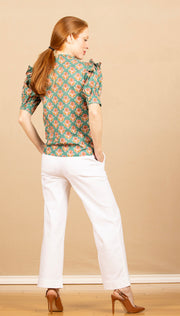 Saige Pant White
