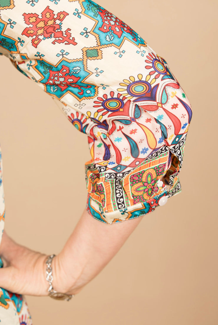 Button Tunic Multi
