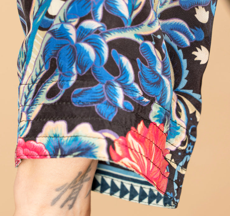 Stitch Detail Tunic Navy