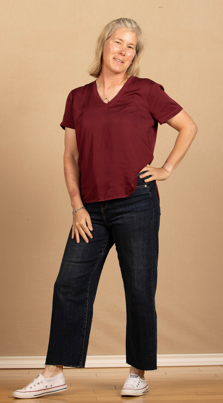 Stride HR Crop Wide Cut Hem Eastmoor