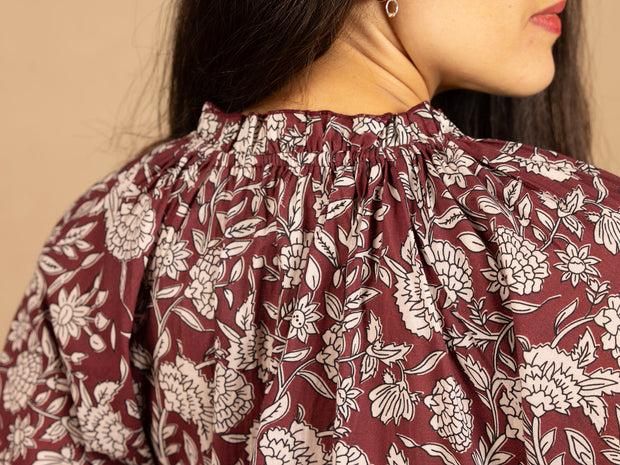 The Bell Top Maroon