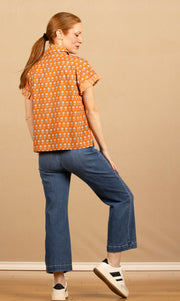 The Stevie Top Burnt Orange